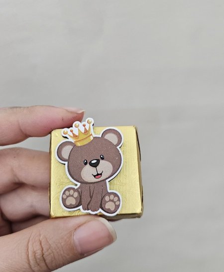 بكج شوكلاتة صينية خشب مع ستاند واشكال