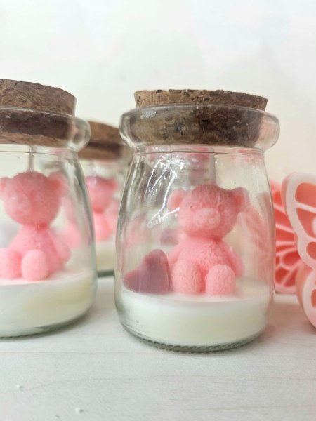 الدب تيدي بزجاج فلين