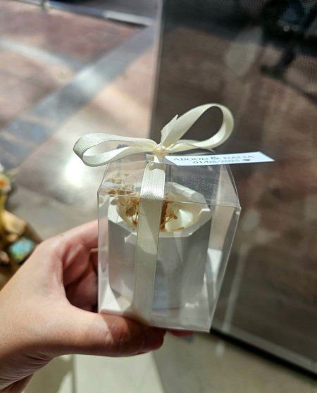 شمعة شكل سداسي