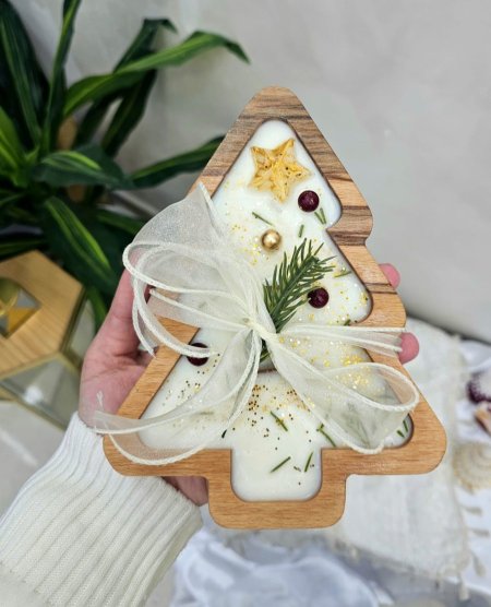 شمعة شجرة (خشب)