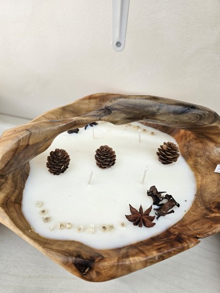 صحن خشب بامبو