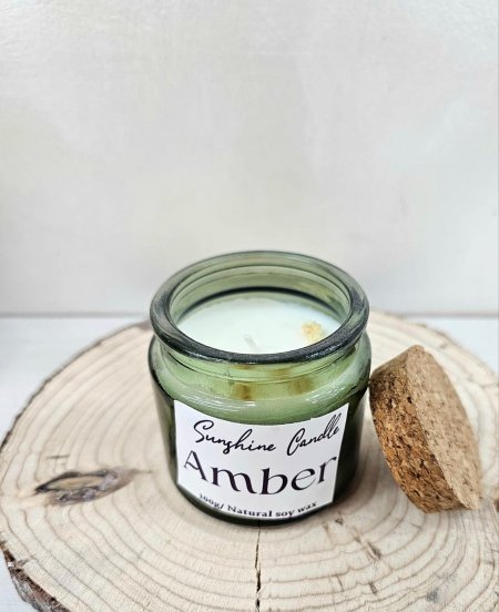 شمعة زجاج صغيرة 100مل