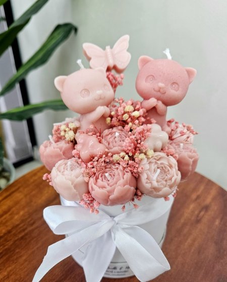 صندوق ورد cuty cat